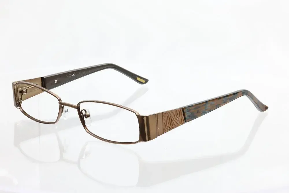 Essence Marli BRN Eyeglass FRAMES ONLY - FAIR CONDITION - READ DESCRIPTION